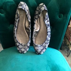 Coach logo flats